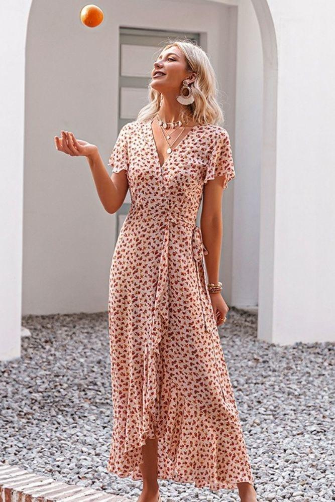 Fleur | Boho-Maxikleid