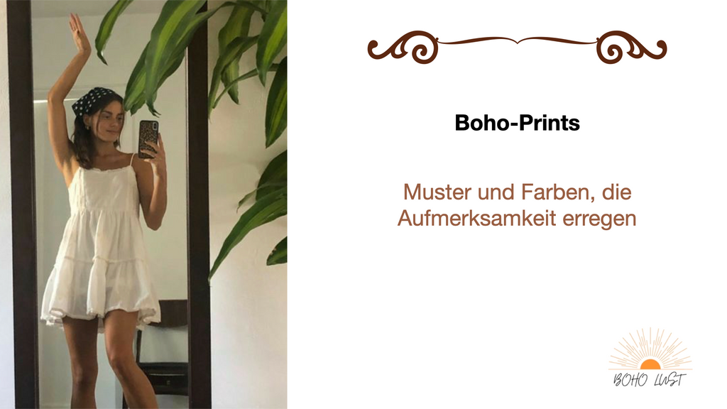 Boho-Prints: Muster und Farben, die Aufmerksamkeit erregen