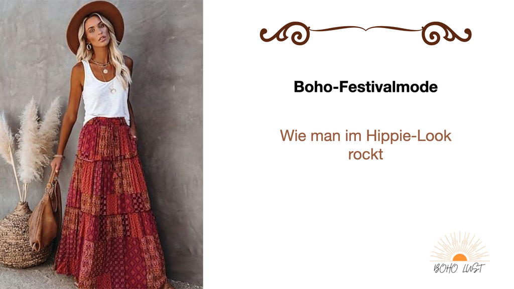 Boho-Festivalmode: Wie man im Hippie-Look rockt