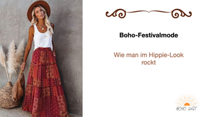 Boho-Festivalmode: Wie man im Hippie-Look rockt