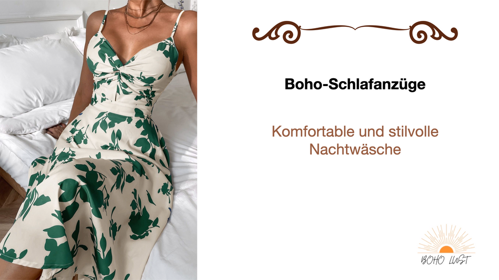 Boho-Schlafanzüge: Komfortable und stilvolle Nachtwäsche