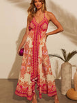 Boho Floral Sommerkleid