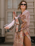 Lockeres Boho-Kimono-Kleid