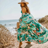 Lockeres Boho-Kimono-Kleid