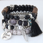 Boho Armband Dunkles