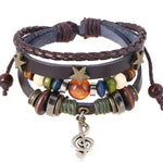 Boho Armband Kaffee