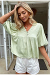 Boho Bluse Satin