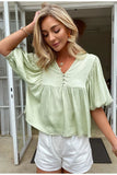 Boho Bluse Satin