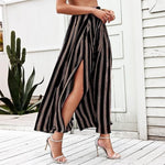 Boho Hose Chic mit Schlitz