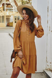 Boho Kleid Kurz Lockeres