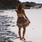 Boho Kleid Kurz Vintage