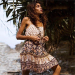 Boho Kleid Kurz Vintage