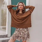 Boho Pullover Brauner