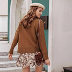 Boho Pullover Brauner