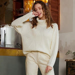 Boho Pullover Weißer