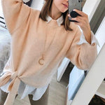 Boho Pullover zum Binden