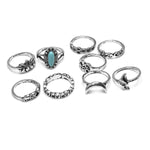 Boho Ring Chic Silber