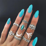 Boho Ring Chic Silber