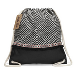 Boho Rucksack Chic Gestreift