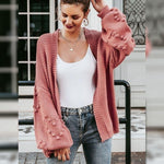 Boho Strickjacke Übergröße