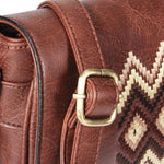 Boho Tasche Chic Geometrischer Druck