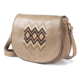 Boho Tasche Chic Geometrischer Druck