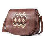 Boho Tasche Chic Geometrischer Druck