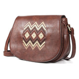 Boho Tasche Chic Geometrischer Druck