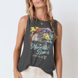 Boho Top Vintage Strand