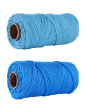 Makramee Seil 4mm Blau