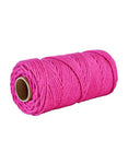 Makramee Seil 4mm Rosa