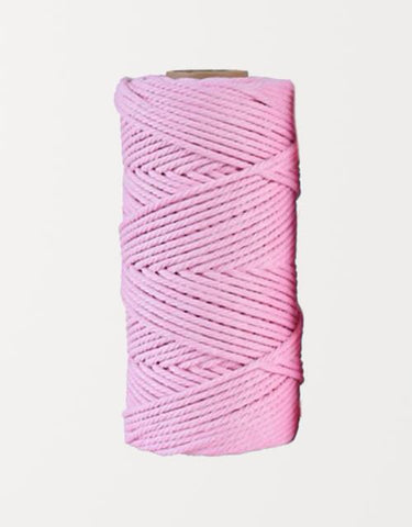 Makramee Seil 4mm Rosa