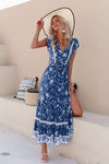 Maxikleid Boho Blau