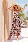 Maxikleid Boho Floral Retro