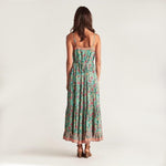 Maxikleid Boho Hippie Blumen