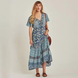 Maxikleid Boho Vintage Lockeres