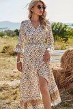 Maxikleid Boho mit Blumen