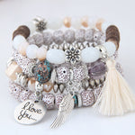 Pulsera Bohemia Luz Blanca